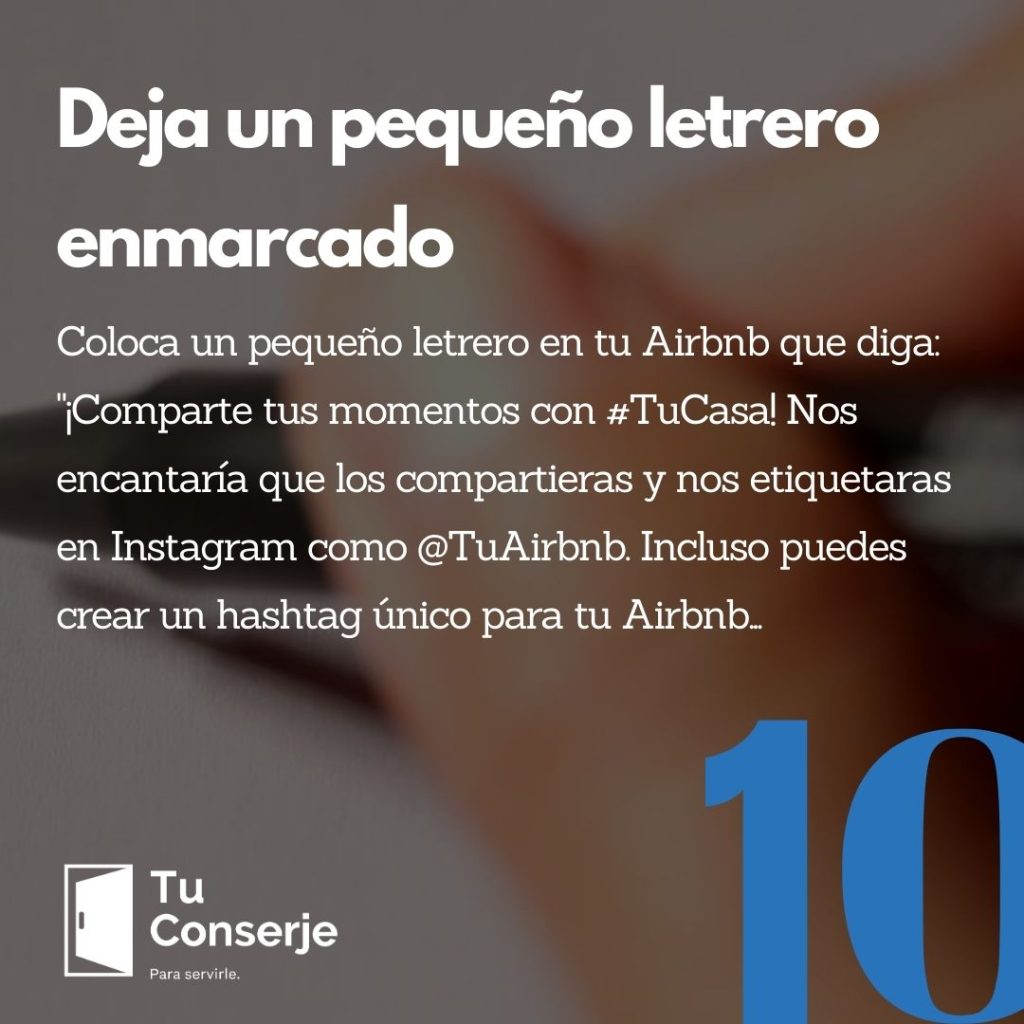 Busca en Instagram otros Airbnbs en tu área y observa los más populares que tienen muchos seguidores. Lo más probable es que los últimos 25 seguidores que tienen sean personas interesadas recientemente en viajar a tu área. ¡Sígueles! A menudo, harán clic para ver quién eres y es posible que te sigan.