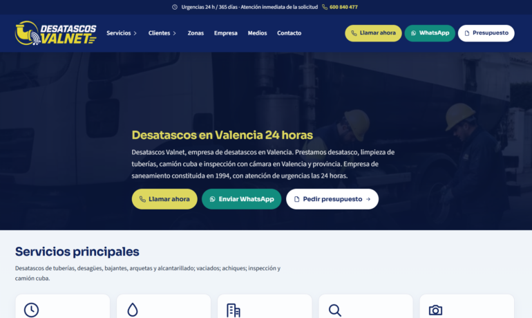 Desatascos Valnet