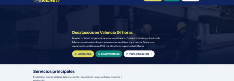Desatascos Valnet